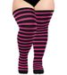 2025e Halloween Large Women's Autumn Winter Plus Size Compression Extra Long Thick Thigh-High Socks_voghion.com
