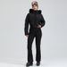 001 Nuevo traje de esquí de una pieza para mujer, impermeable, cortavientos, cálido, para deportes al aire libre, de plumón, para exportación._voghion.com
