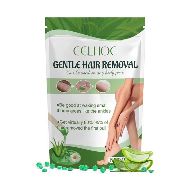 EELHOE Aloe Vera Hair Removal Wax Beads Fjern forsiktig fra armhulen uten å irritere huden. Glatt og delikat_voghion.com