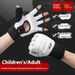 Boxhandschuhe Halbfinger für Erwachsene Kinder Sanda Männer Frauen Boxsack Kampf Schutzausrüstung Taekwondo Hand und_voghion.com