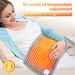 10-Speed Adjustable Heating Pad - Portable Electric Blanket For Therapy & Warmth, Ultra-Soft Non-Woven Fabric (60x30cm, Silver Gray, Plug-in)_voghion.com