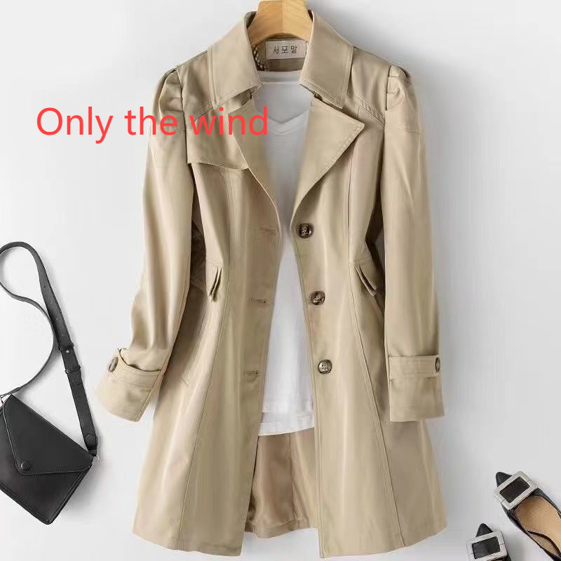 Damenbekleidung Anzug Windjacke Für Damen, Neuer Winter Mittellanger Britischer Stil, Hochwertige Farbabstimmung, Lockerer Und Schmaler Mantel_voghion.com
