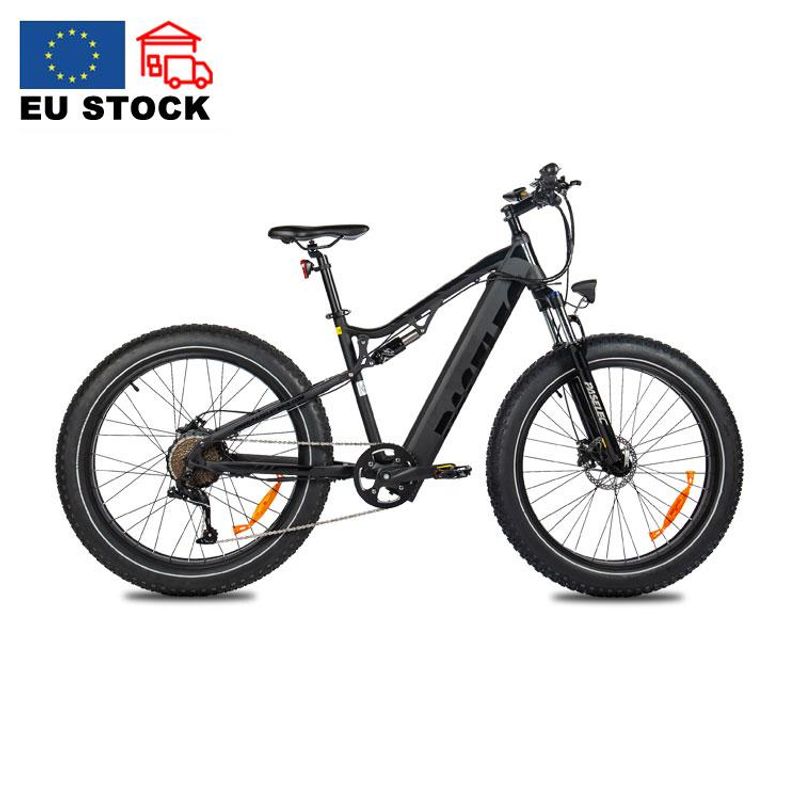 HEDATX GS9 Puls je terénní elektrické horské kolo s tlustými pneumatikami, vysokým výkonem a motorem o výkonu 750 W, lithiovou baterií 48 V 17 Ah a pneumatikami 26*4,0._voghion.com