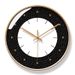 Yipula 7062 Living Room Wall Creative Art Personality Fashion Bedroom Ultra-Quiet Home Wall-Mounted Clock_voghion.com