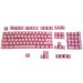 104pcs Universal Ergonomic Blank Keycaps For Cherry MX Mechanical Keyboard Replacement Backlit Key_voghion.com
