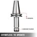 Utensile Utensile CAT40 Fresa CNC Supporto per incisione Mandrino Set di pinze di lunghezza 100mm ER16 Supporto per fresatura macchina Mandrino 4 pezzi per_voghion.com