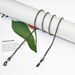 Catena per occhiali in metallo con fibbia in silicone, semplice e antiscivolo, per ragazze, alta qualità_voghion.com