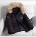 Unisex Faux Fur Trim Parka – Workwear Jacket With Detachable Hood & 300FP Duck Down (S-3XL, Windproof, Black/Beige/Burgundy)_voghion.com