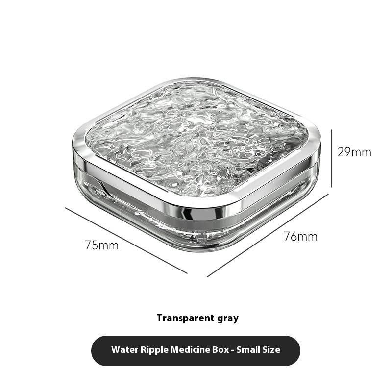 Portable Pill Organizer – Weekly Medicine Box With 7 Compartments (Travel-Friendly, Compact, Leak-Proof, BPA-Free, Clear Lid)​_voghion.com