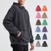 "Vintage Washed Hoodie - Heavyweight 350GSM Unisex Pullover With Distressed Wax Finish | Oversized Streetwear Essential"_voghion.com