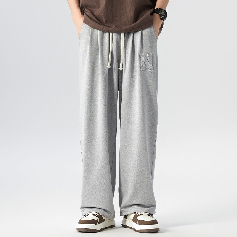 ​Men's Plus Size Streetwear Jogger Pants With 3D Print & Elastic Cuffs – Comfortable & Stylish For Big & Tall (2XL-8XL, 160-330lbs)​_voghion.com
