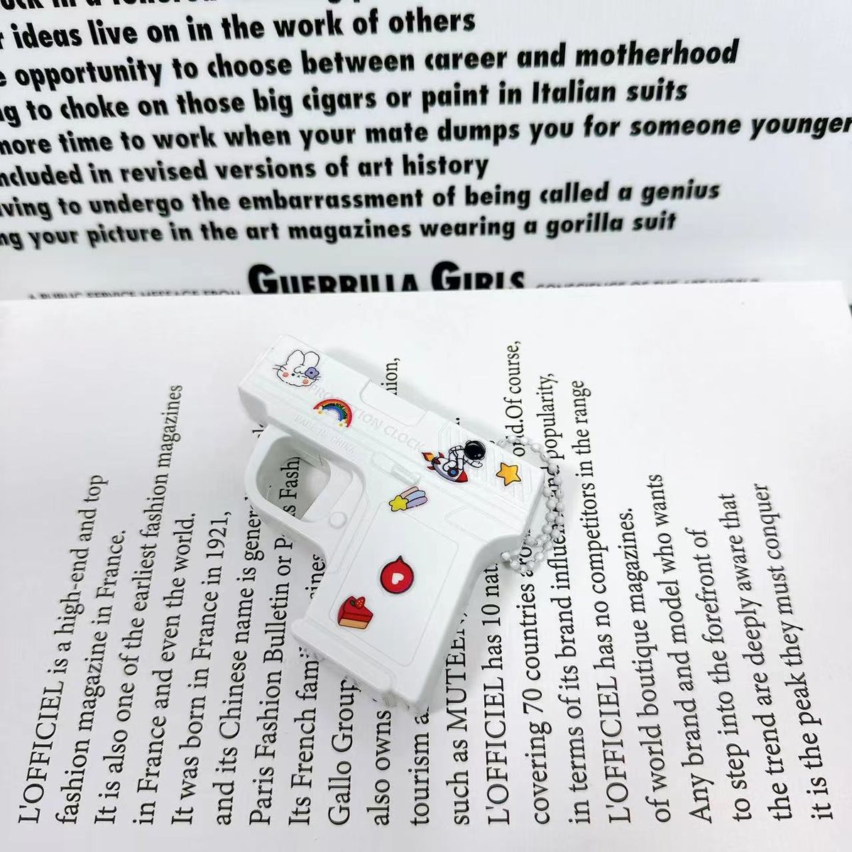 Mini projekční pistole pro matky a děti, kreativní projekční časoměr, dokáže počítat čas a datum, pistole nabitá sladkostmi, světelná hračka_voghion.com