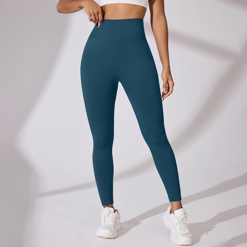 Women's Clothing Sports Style High Waist Yoga Pants Without Embarrassing Lines Hip Lifting Peach Hip Fitness Pants Sports Yoga Pants_voghion.com