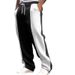 Men’s Relaxed-Fit Joggers – Quick-Dry Color-Block Athletic Pants With Adjustable Drawstring (S-3XL, 3 Bold Shades)_voghion.com