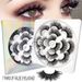 False Eyelashes Natural 3D Three Dimensional Multi Layer Thick Curled False Eyelashes 7 Pairs Of Simulation Long Eyelashes_voghion.com