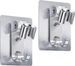 Douchekophouder (2-pack) - Wandmontage, verstelbaar | Geen boren nodig | EU_voghion.com