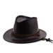 Outdoor glossy small top hat, shaped hat_voghion.com