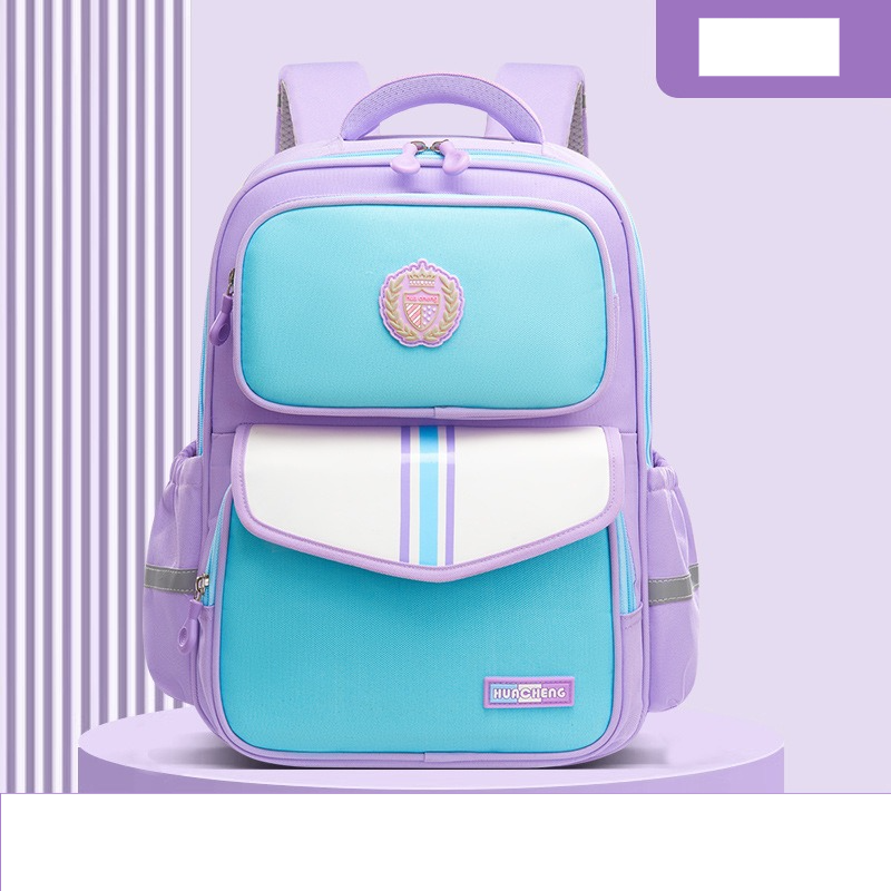 Kids bags 2024 new primary school student backpack multifunctional spine protection and load reduction British style 1-6 grade children's backpack_voghion.com