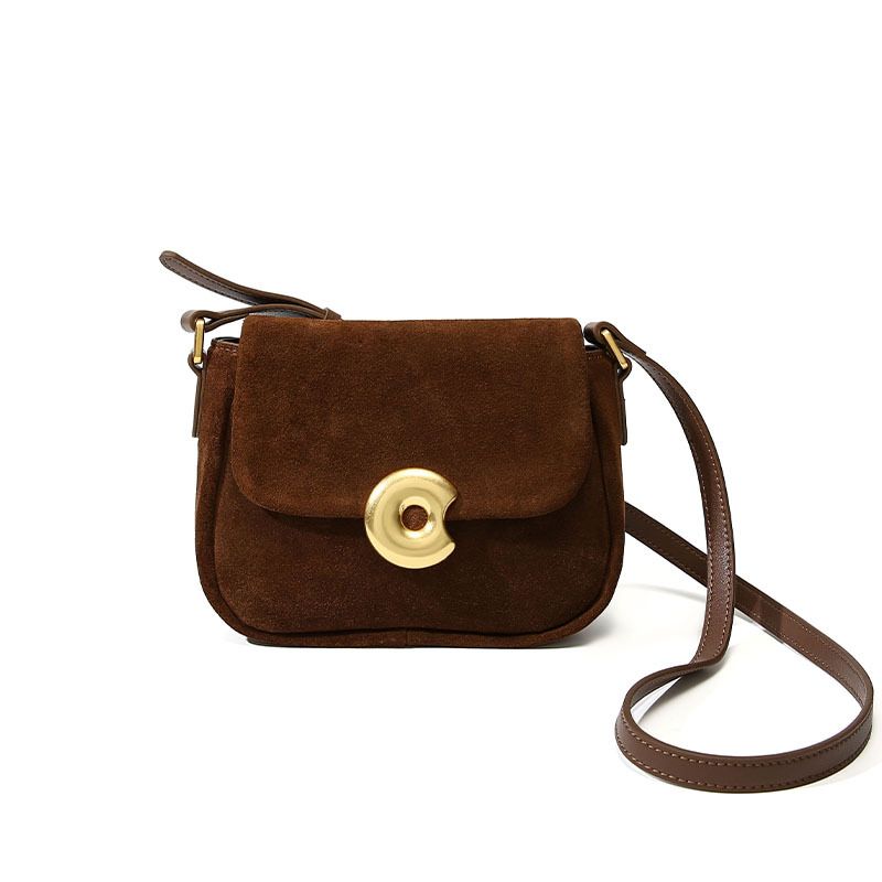 Petit sac carré pour femme, design de niche, texture rétro, velours givré, pour le printemps et l'été_voghion.com