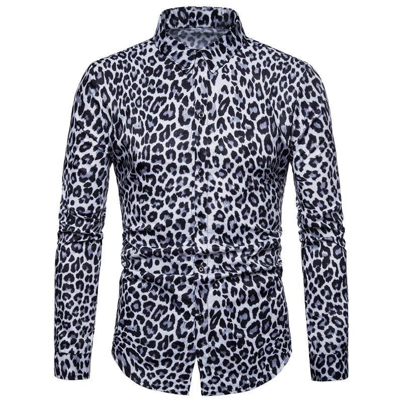 2023 Casual all-match leopard print men's shirt_voghion.com