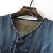CT Vintage Heavy Washed Single-Breasted Denim Jacket For Men, Spring And Autumn Thin Coat_voghion.com