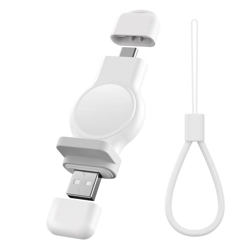 Das Uhrenladegerät 2-in-1 gilt für das Allzweckladegerät der Apple Watch 7/6/5/4/3/2_voghion.com