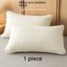 Premium Polyester Pillow Protector Cover - Breathable & Hypoallergenic With Zipper/Envelope Closure - Hotel Style (Multiple Colors & Patterns)_voghion.com