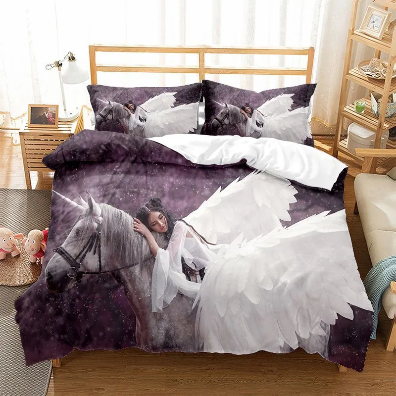 Tianma Xingkong Three Down Duvet Cover Polished Four Two piece Set Customizable_voghion.com