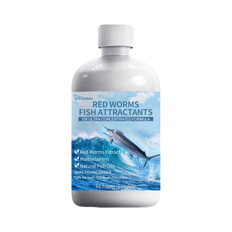 Red Worm Fish Attractant, Reservoir Lake Sea Fishing Fish Attractant Édesvízi Ponty Tengeri Hal csali Fish Attractant_voghion.com