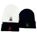 Chapeau de haricots populaire, chapeau tricoté avec broderie d'araignée, chapeau chaud pour hommes et femmes, chapeau froid pour l'automne et l'hiver_voghion.com