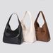Guangzhou Women's Large Capacity Tote 2025 New Bucket Commuter College Student Class Shoulder Bag Handbag_voghion.com