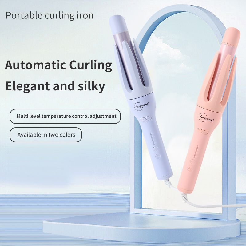 two in one automatic curling iron straight curling dual purpose 32mm large wave perm curling egg roll iron straightening splint_voghion.com