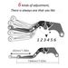 FOR MT03 MT-03 MT 03  New Motorcycle parts CNC 6-speed adjustable retractable foldable brake clutch lever_voghion.com