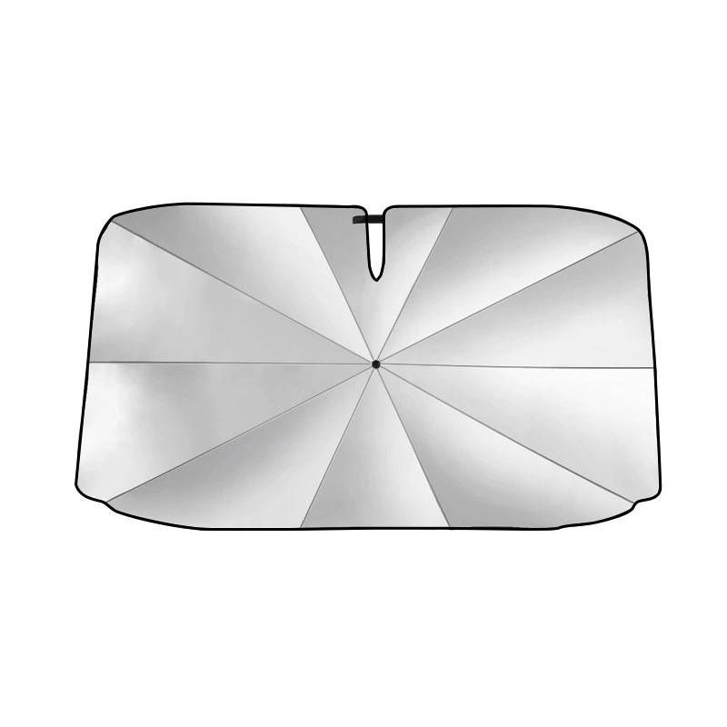 Car Windshield Sunshade - Foldable Car Windshield Sunshade, Anti-UV Coating, Heat Insulation Protection For Front Window, Suitable For Car, Sedan, SUV Windshield_voghion.com
