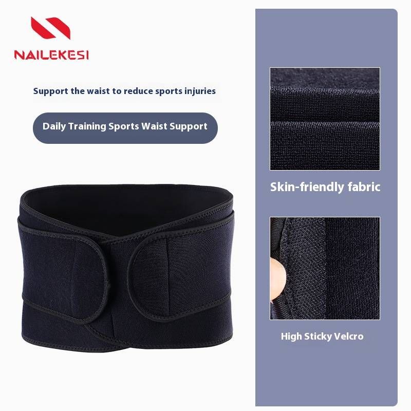 Ceinture de sport pour homme avec double couche de compression et de chaleur – Support réglable pour entraînement, course, fitness et activités quotidiennes._voghion.com
