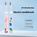 UV Sterilizasyonlu Çocuklar İçin Elektrikli Diş Fırçası - 3 Mod, Yumuşak Kıllar ve 40.000 RPM Manyetik Motor, 3-12 Yaş Arası Çocuklar İçin Sevimli Dinozor/Tavşan Tasarımı_voghion.com