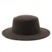 Panama Jazz Cappello Formale Donna Feltro Fedora Cappelli Moda Patchwork Tesa Larga Cappelli Unisex Trilby Chapeau per Uomo Donna Rosso_voghion.com