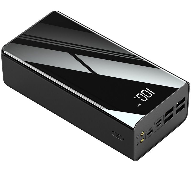 Baterie externă mobilă de mare capacitate, 50000 mAh, cu ecran oglindă și afișaj digital_voghion.com