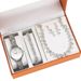 Neu Ohrringe Halskette Geschenk Uhr Braut Schmuck Vier-stück Set Frauen Armbanduhr_voghion.com