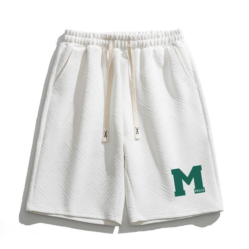 Moška oblačila Poletje nova korejska različica mladinskih športnih elastičnih vsestranskih ohlapnih kratkih hlač z elastičnim pasom, moške priložnostne hlače, trend_voghion.com