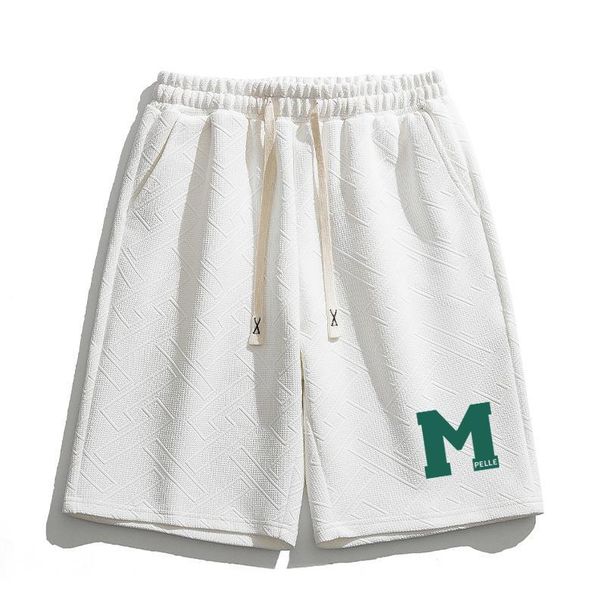 Moška oblačila Poletje nova korejska različica mladinskih športnih elastičnih vsestranskih ohlapnih kratkih hlač z elastičnim pasom, moške priložnostne hlače, trend_voghion.com