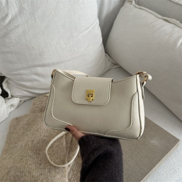 borsa a tracolla piccola quadrata tendenza moda femminile semplice tinta unita borsa da donna borsa da lavoro_voghion.com