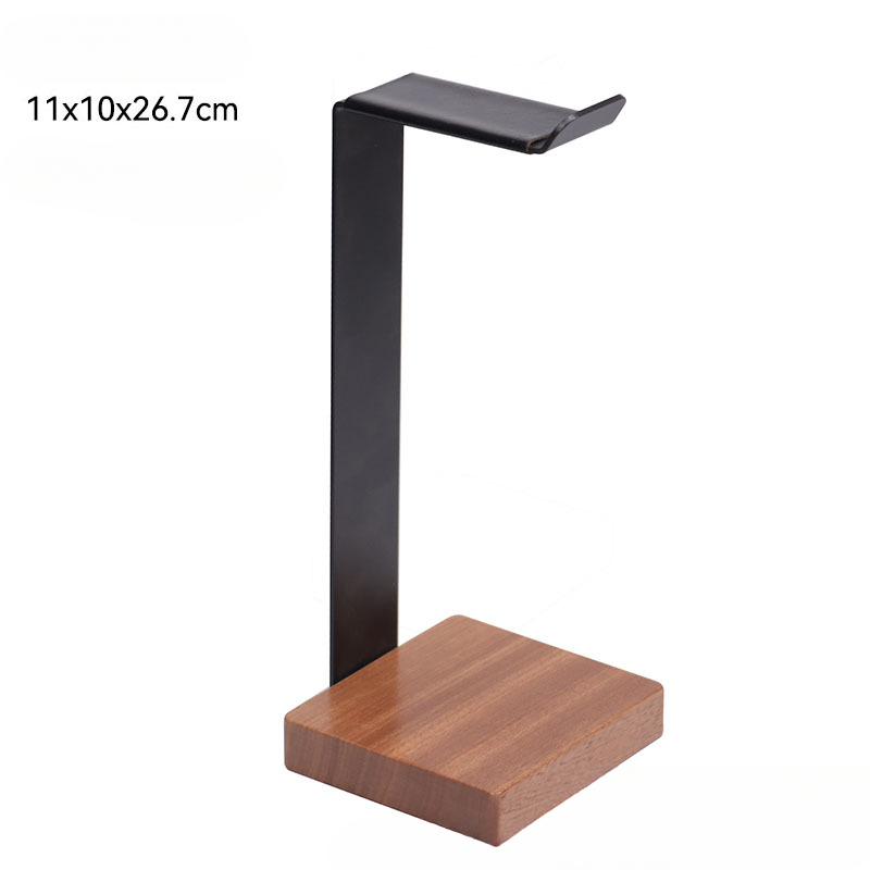 Universeller Kopfhörerständer für den Schreibtisch, Gaming-Headset-Ständer aus Massivholz, robuster Kopfhörerhalter aus Holz, kompatibel mit Airpods Max und mehr_voghion.com