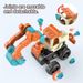 4 In 1 Kids Educational DIY Assemble Engineering Truck Vehicle Toys Set Plastic Take Apart Detachable Construction Vehicles Toys_voghion.com