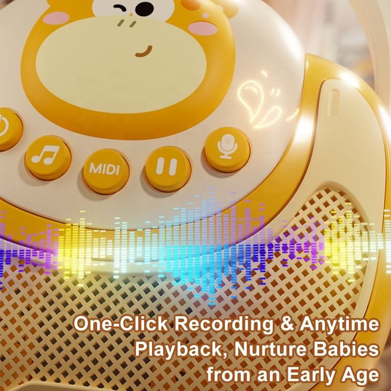 Children's Audio And Sound Toys Cute Pet-shaped Toys Karaoke Recorders Parent-child Interactive Companionship Toys_voghion.com