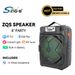ZQS8178 Bluetooth Card Outdoor Portable Speaker High Power Portable Subwoofer Karaoke Audio_voghion.com