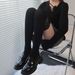 Melard Solid Color Long Over-the-Knee Spring And Autumn Lace Lolita White Patchwork Boot Socks High Tube Slouch_voghion.com