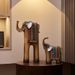 Tavolino da caffè in resina creativa, stile etnico, elefante, soggiorno, ingresso, camera da letto, decorazione morbida, piccolo_voghion.com