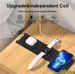 Stazione di ricarica rapida wireless 3 in 1 da 30 W, supporto portatile per telefono per iPhone 16, 15, 14, 13, 12 Max, iWatch 8, 7 e AirPods._voghion.com