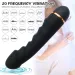 20 Modi Vibrator Weicher Silikondildo Realistischer Penis Starker Motor G-Punkt Klitorisstimulator Weiblicher Masturbator Sexspielzeug für Erwachsene_voghion.com